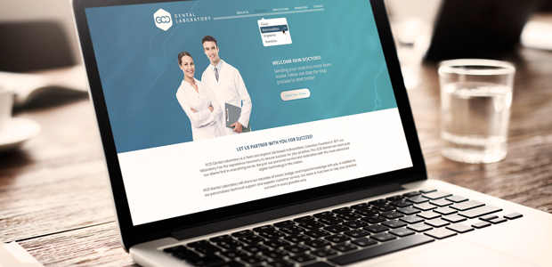 GCD Dental Lab Responsive Website Design