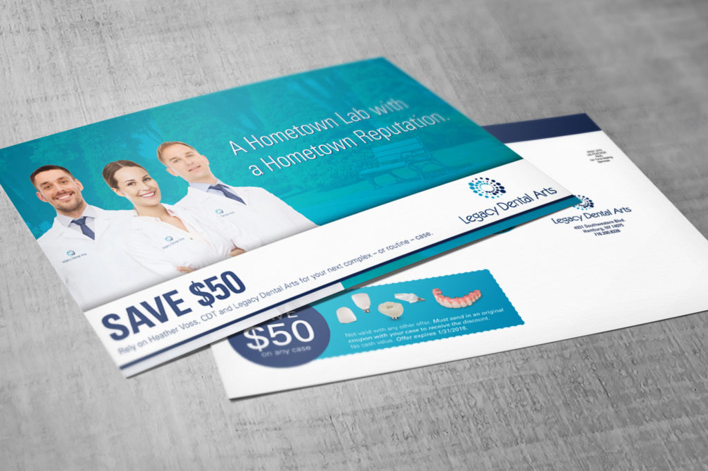 Legacy Dental Lab Direct Mail