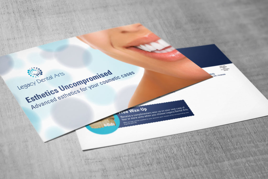 Legacy Dental Arts Direct Mail Postcard
