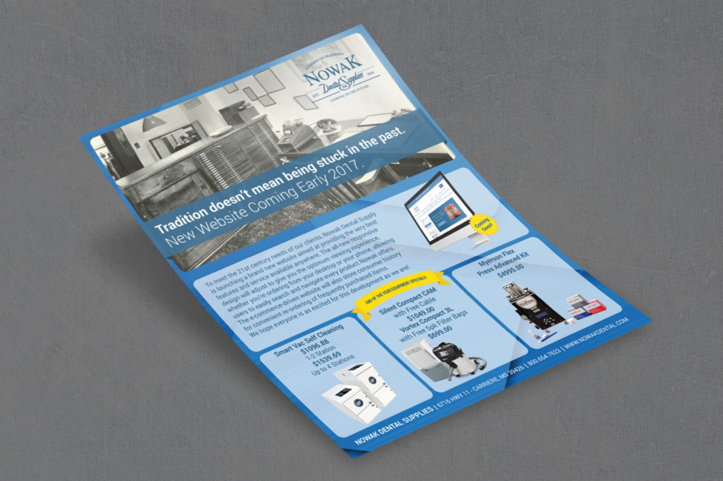 Nowak Dental Flyer Advertisement