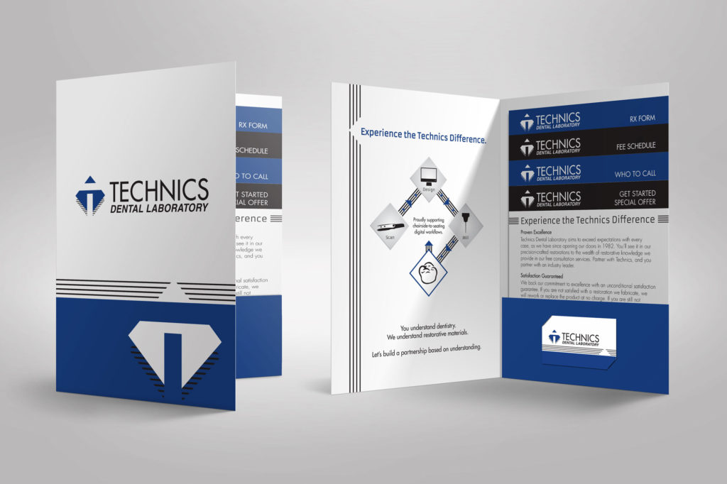 Technics Dental Laboratory Pocket Folder Set
