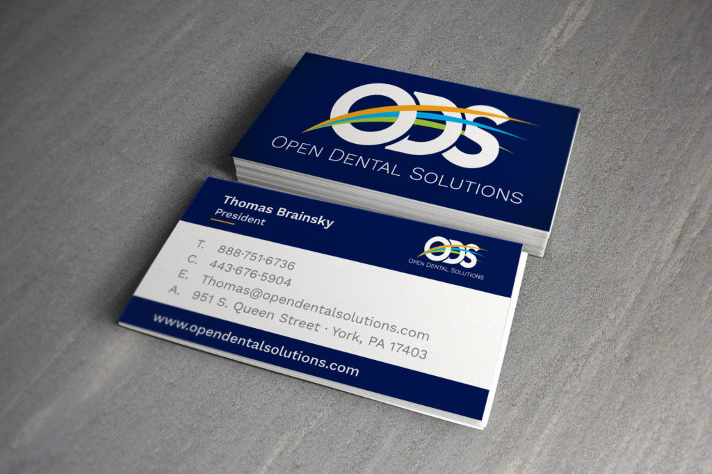 Open Dental Solutions Business Cards