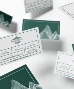 Peak-Dental-Business_Cards_flying_Mockup-cropped